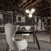 Lustre pyramidale doré Ariana | Marco Lucetti