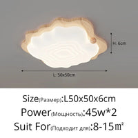 Lustre Qiyimei en bois avec lampes suspendues décoratives en gradation | Marco Lucetti