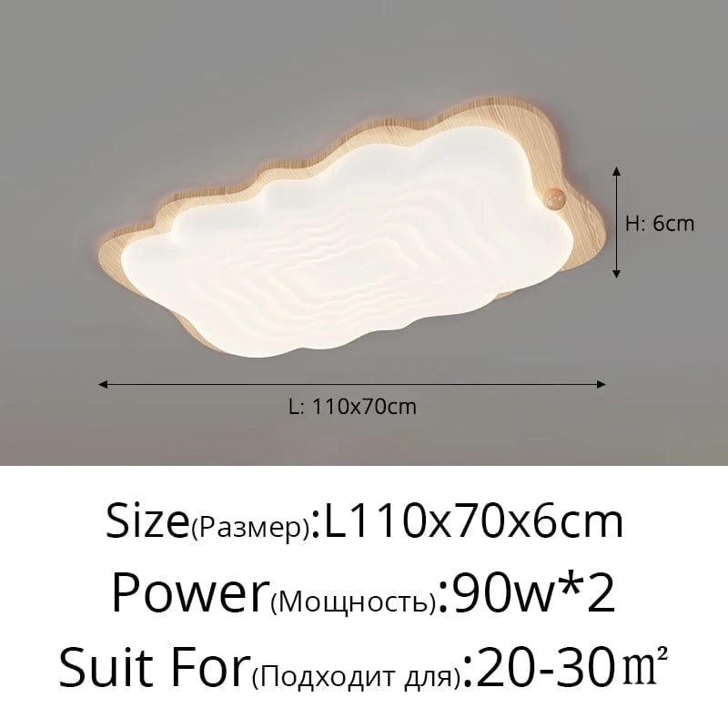 Lustre Qiyimei en bois avec lampes suspendues décoratives en gradation | Marco Lucetti