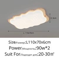 Lustre Qiyimei en bois avec lampes suspendues décoratives en gradation | Marco Lucetti