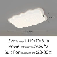 Lustre Qiyimei en bois avec lampes suspendues décoratives en gradation | Marco Lucetti ABlanc 110X70CM 90W / Luminosité variable