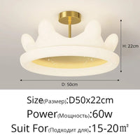 Lustre Qiyimei pour Chambre de Filles - Éclairage Intérieur Décoratif | Marco Lucetti