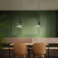 Lustre rétro américain en cuivre pour bar & restaurant. | Marco Lucetti