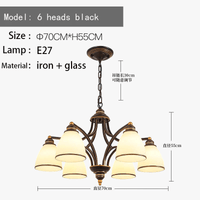 Lustre Rétro Américain pour Illuminer Votre Plafond Intérieur | Marco Lucetti