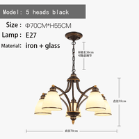Lustre Rétro Américain pour Illuminer Votre Plafond Intérieur | Marco Lucetti