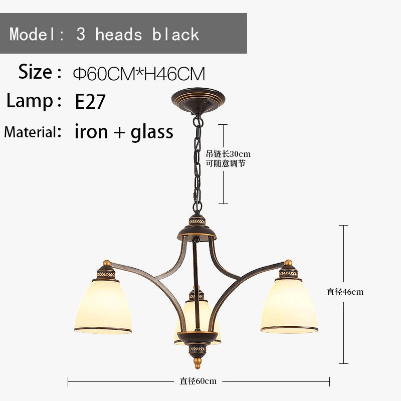 Lustre Rétro Américain pour Illuminer Votre Plafond Intérieur | Marco Lucetti