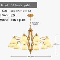 Lustre Rétro Américain pour Illuminer Votre Plafond Intérieur | Marco Lucetti