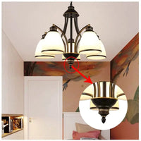 Lustre Rétro Américain pour Illuminer Votre Plafond Intérieur | Marco Lucetti