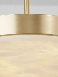 Lustre rétro de luxe en marbre noir | Marco Lucetti