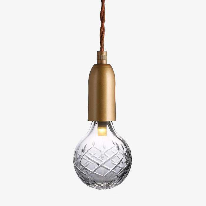 Lustre Rétro Doré à LED Loft | Marco Lucetti EU