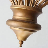 Lustre rétro français en cristal, style vintage, pour villa de luxe | Marco Lucetti