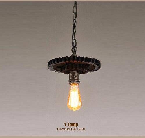 Lustre rétro LED "Édition Industrielle" | Marco Lucetti 1 lampes