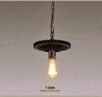 Lustre rétro LED "Édition Industrielle" | Marco Lucetti 1 lampes