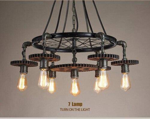 Lustre rétro LED "Édition Industrielle" | Marco Lucetti