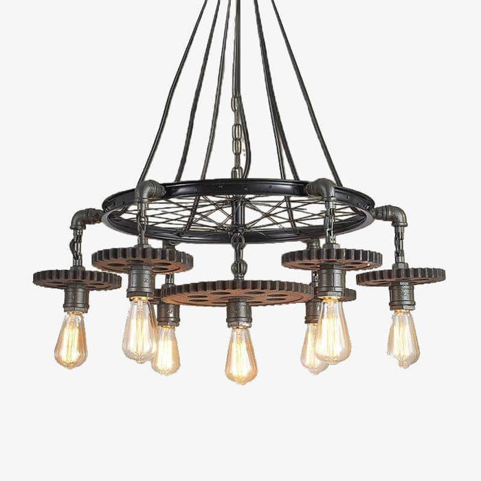 Lustre rétro LED "Édition Industrielle" | Marco Lucetti
