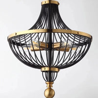 Lustre Rétro LED en Fer pour une Décoration Américaine Élégante | Marco Lucetti