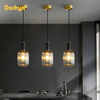 Lustre rétro LED en verre pour une déco intérieure élégante | Marco Lucetti