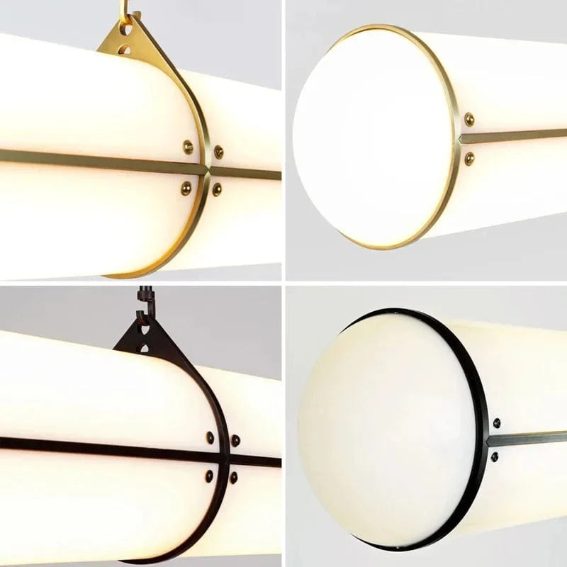 Lustre rétro minimaliste design italien - Lampes suspendues en acrylique | Marco Lucetti