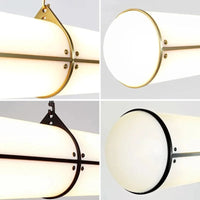 Lustre rétro minimaliste design italien - Lampes suspendues en acrylique | Marco Lucetti