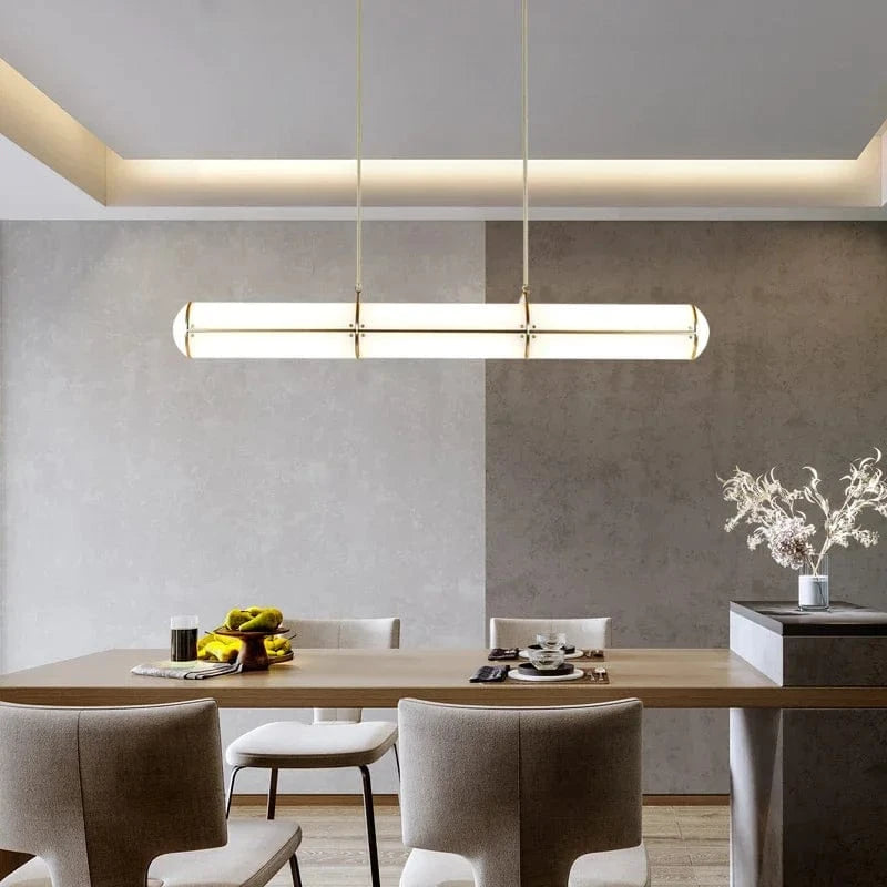 Lustre rétro minimaliste design italien - Lampes suspendues en acrylique | Marco Lucetti