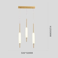 Lustre Ritta - Élégance Lumineuse | Marco Lucetti L50 x W6 x H150 cm