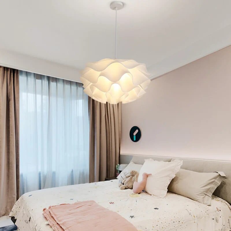 Lustre romantique nordique pour mariage floral | Marco Lucetti