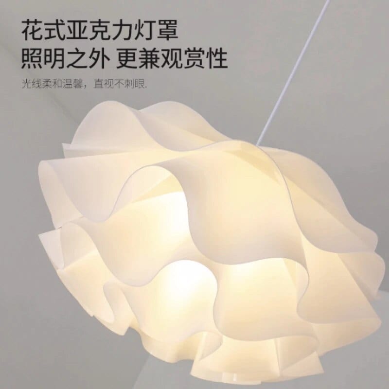 Lustre romantique nordique pour mariage floral | Marco Lucetti