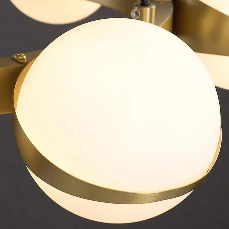 Lustre rond design LED moderne - Éclairage exclusif | Marco Lucetti