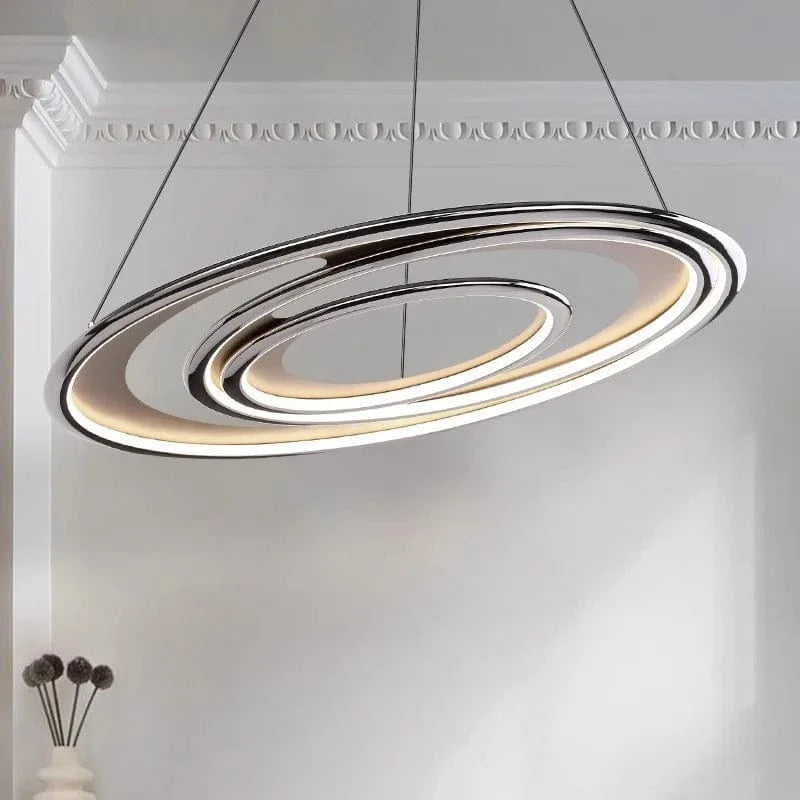 Lustre Rond Moderne LED pour un Intérieur de Luxe et Élégant | Marco Lucetti
