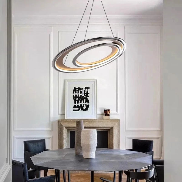 Lustre Rond Moderne LED pour un Intérieur de Luxe et Élégant | Marco Lucetti