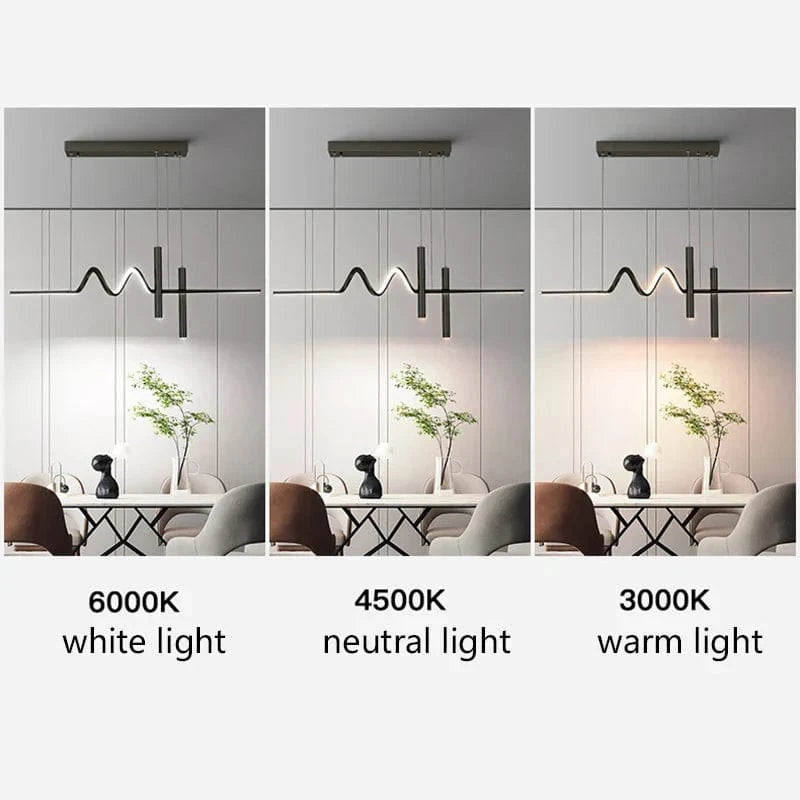 Lustre Rotatif LED Moderne avec Télécommande Longue Portée | Marco Lucetti