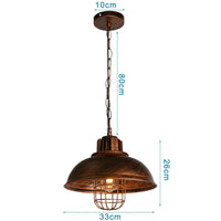 Lustre Rouille Métal Restauré pour Plafond de Maison | Marco Lucetti Modèle 10