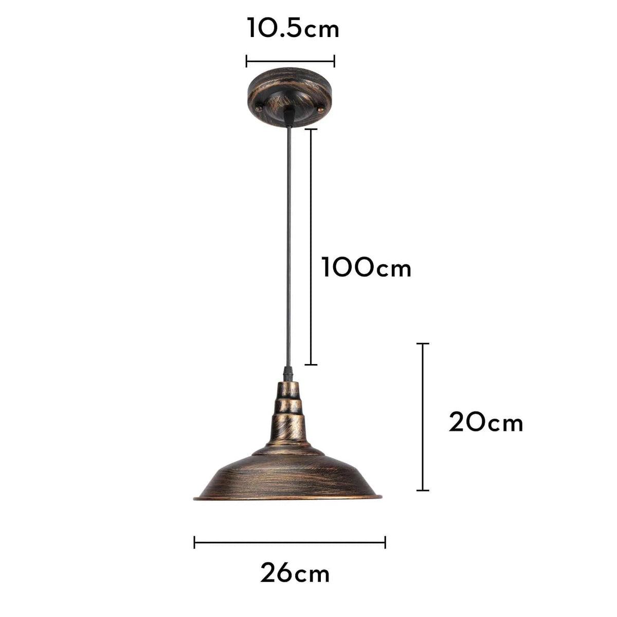 Lustre Rouille Métal Restauré pour Plafond de Maison | Marco Lucetti Modèle 16
