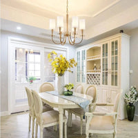 Lustre Rustique Nord-Américain en Cuivre | Marco Lucetti