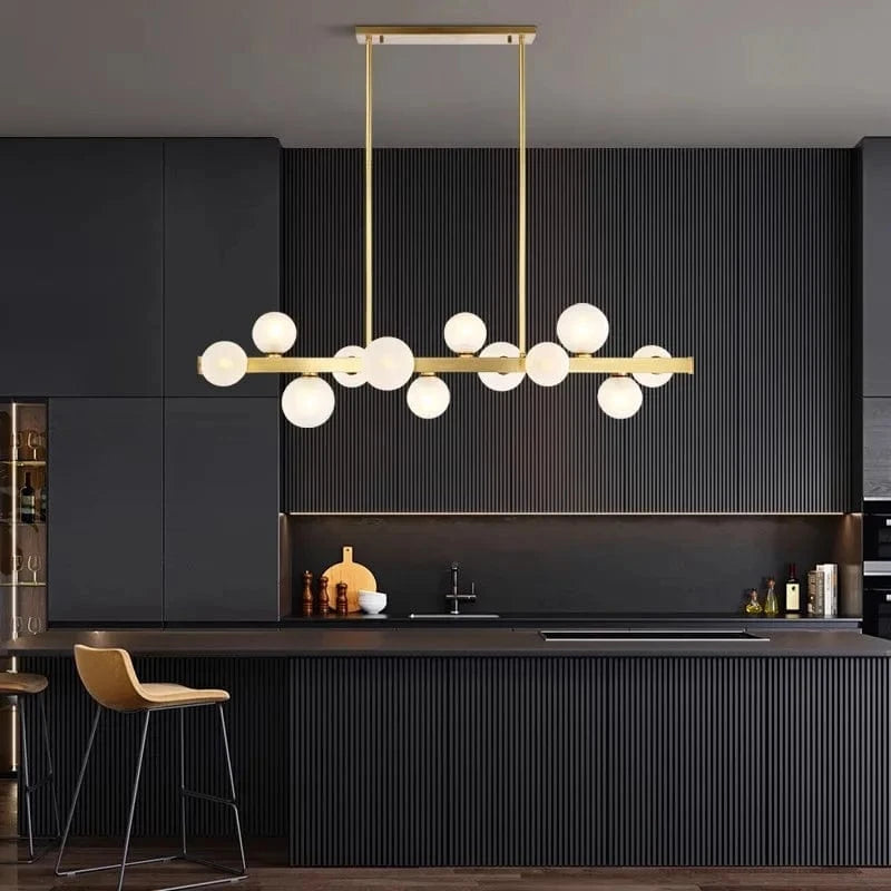 Lustre Salle à manger Moderne avec Éclairage LED Décoratif | Marco Lucetti