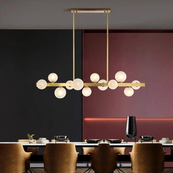 Lustre Salle à manger Moderne avec Éclairage LED Décoratif | Marco Lucetti