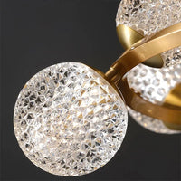 Lustre Salle à Manger Moderne - Décoration Intelligente en Verre pour un Salon Moderne - Luminaires Intérieurs LED | Marco Lucetti