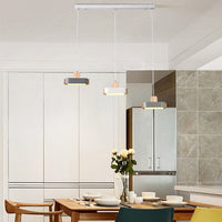 Lustre scandinave Ainhara LED & bois | Marco Lucetti