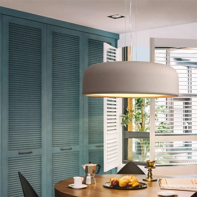 Lustre Scandinave Moderne Double Usage, Origine Danemark | Marco Lucetti