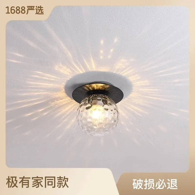 Lustre Sphérique en Verre Moderne | Marco Lucetti