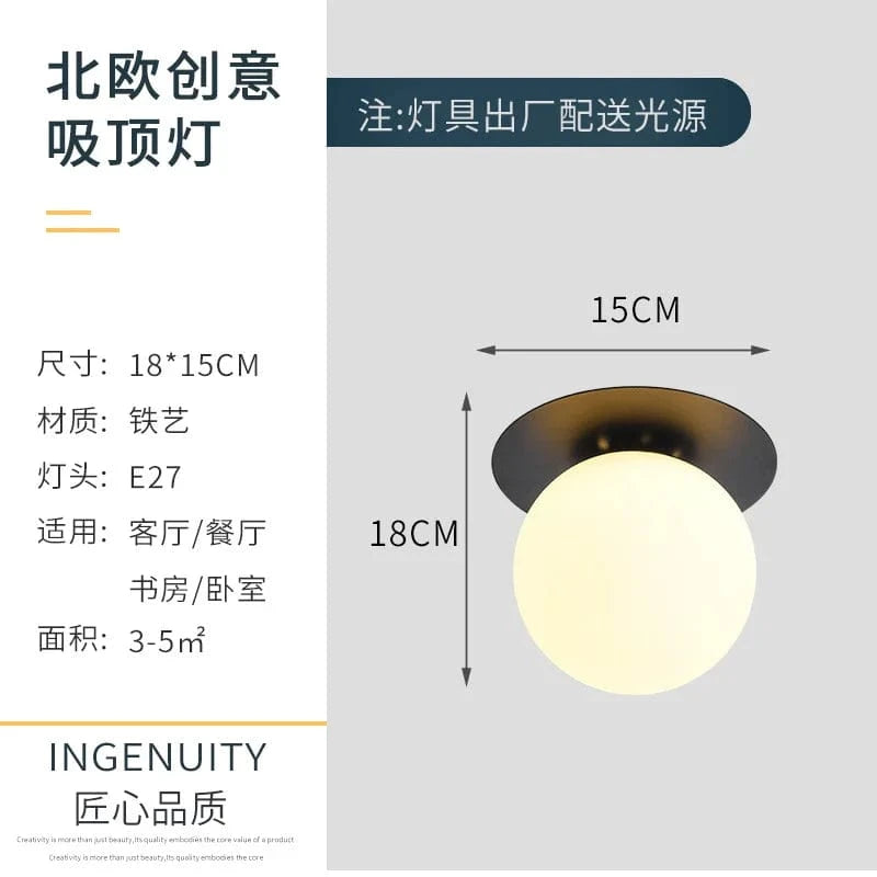 Lustre Sphérique en Verre Moderne | Marco Lucetti D