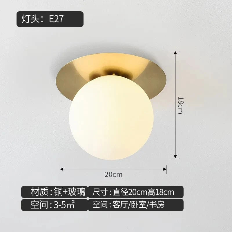 Lustre Sphérique en Verre Moderne | Marco Lucetti G