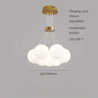 Lustre Sphérique Moderne Réglable en Hauteur LED pour Décoration Maison - Lumin'Art | Marco Lucetti