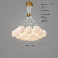 Lustre Sphérique Moderne Réglable en Hauteur LED pour Décoration Maison - Lumin'Art | Marco Lucetti