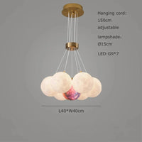 Lustre Sphérique Moderne Réglable en Hauteur LED pour Décoration Maison - Lumin'Art | Marco Lucetti