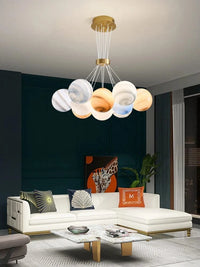 Lustre Sphérique Moderne Réglable en Hauteur LED pour Décoration Maison - Lumin'Art | Marco Lucetti