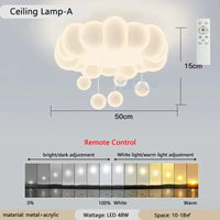 Lustre Starlight™ à abat-jour étoile boule ronde avec gradation télécommandée | Marco Lucetti Plafonnier A