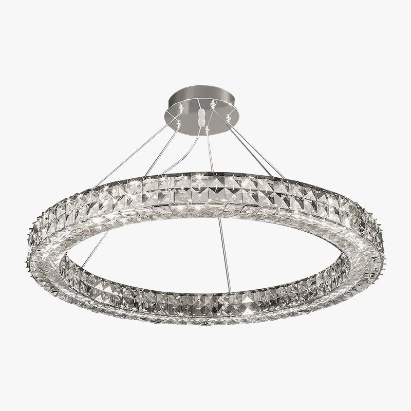 Lustre suspendu en cristal de luxe - Nouvelle collection design prestige | Marco Lucetti