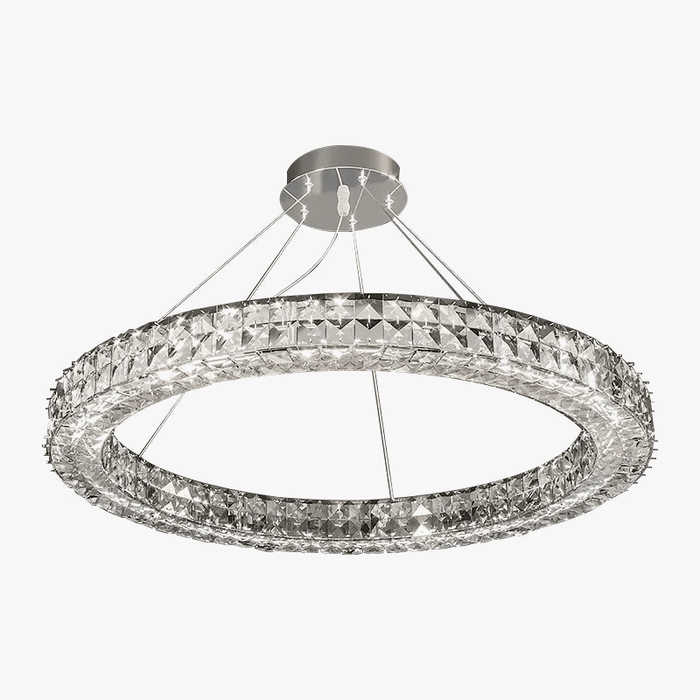 Lustre suspendu en cristal de luxe - Nouvelle collection design prestige | Marco Lucetti