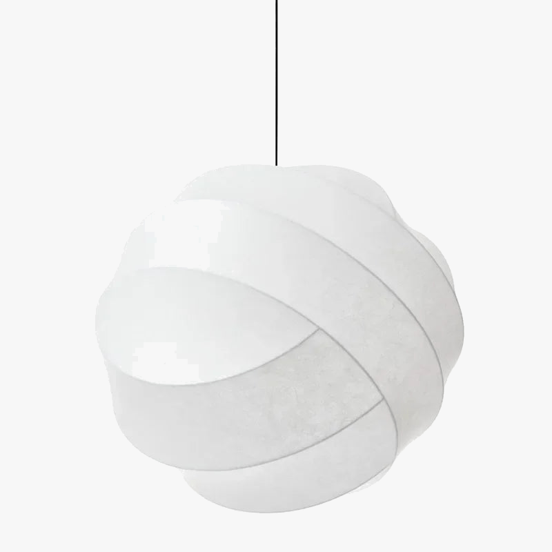 Lustre Suspendu en Soie Wabi Sabi LED - Style Moderne Nordique | Marco Lucetti